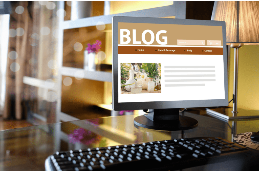 use blogs to market your dental writing business