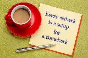 overcoming setbacks